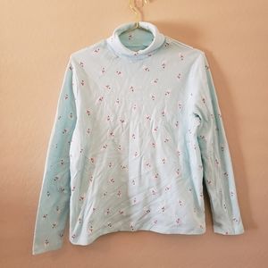 White Stag Christmas Snowman Turtle Neck XL